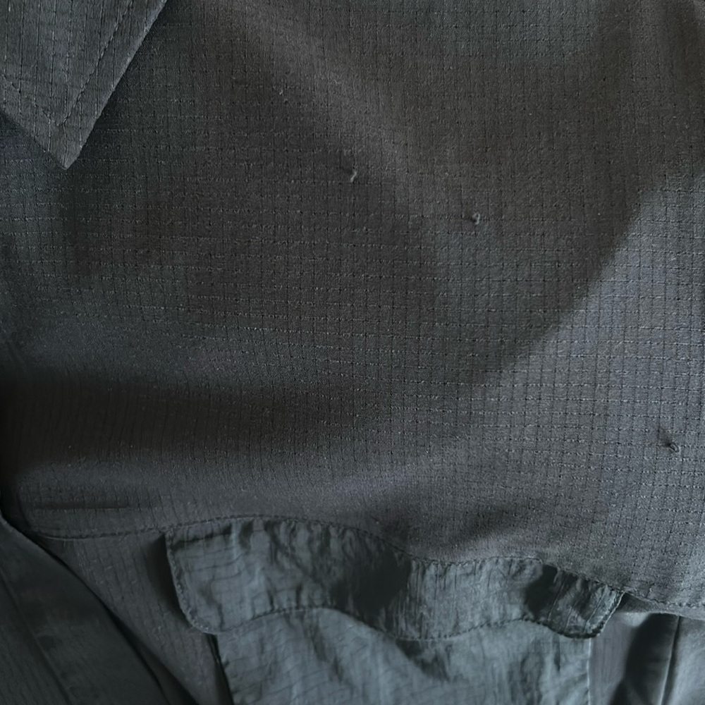 WovenAir Hiking Overshirt In Black - Picture 9 of 13